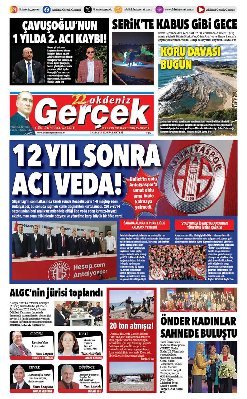 https://www.akdenizgercek.com.tr/18 Mayıs 2026