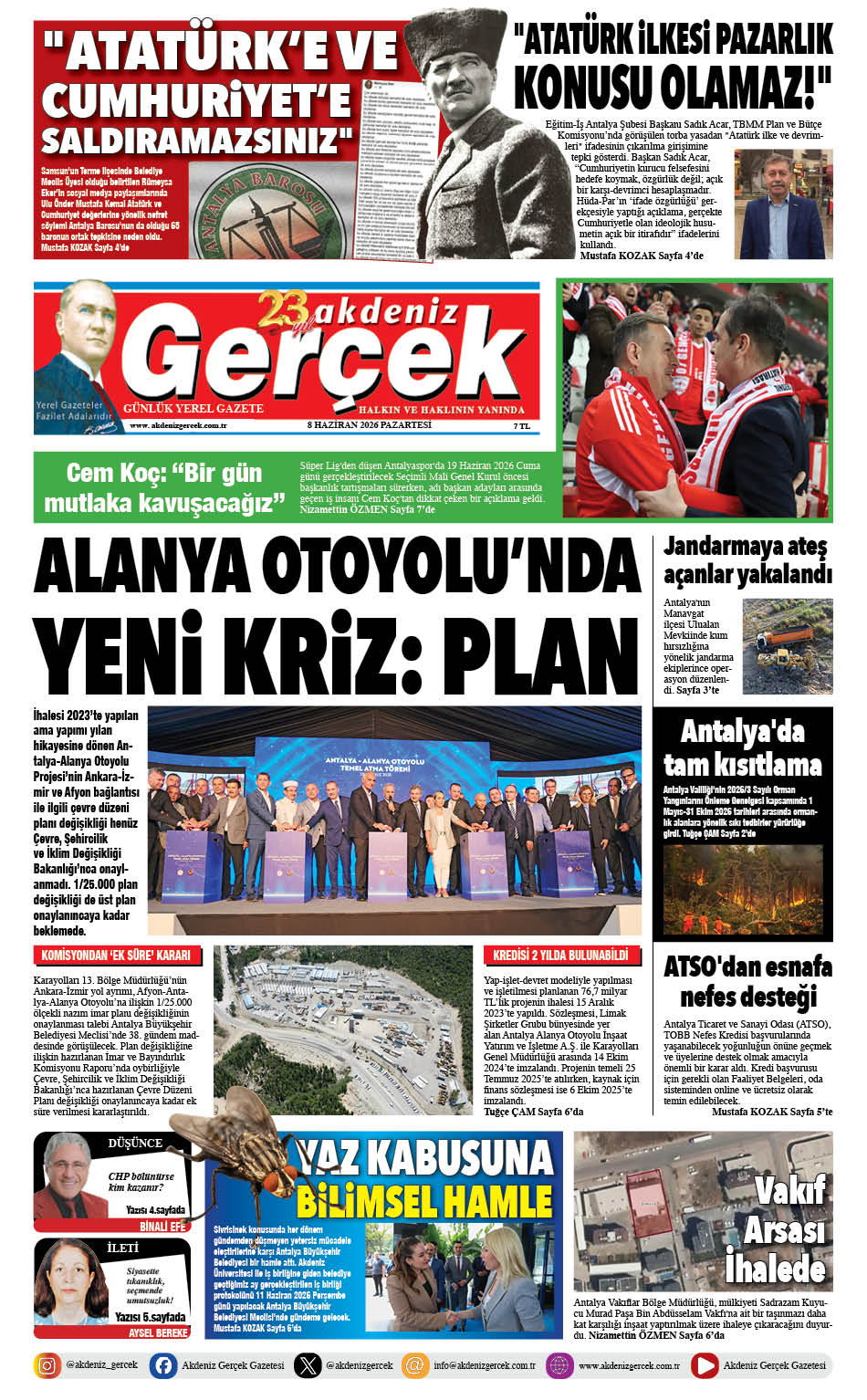 https://www.akdenizgercek.com.tr/8 Haziran 2026