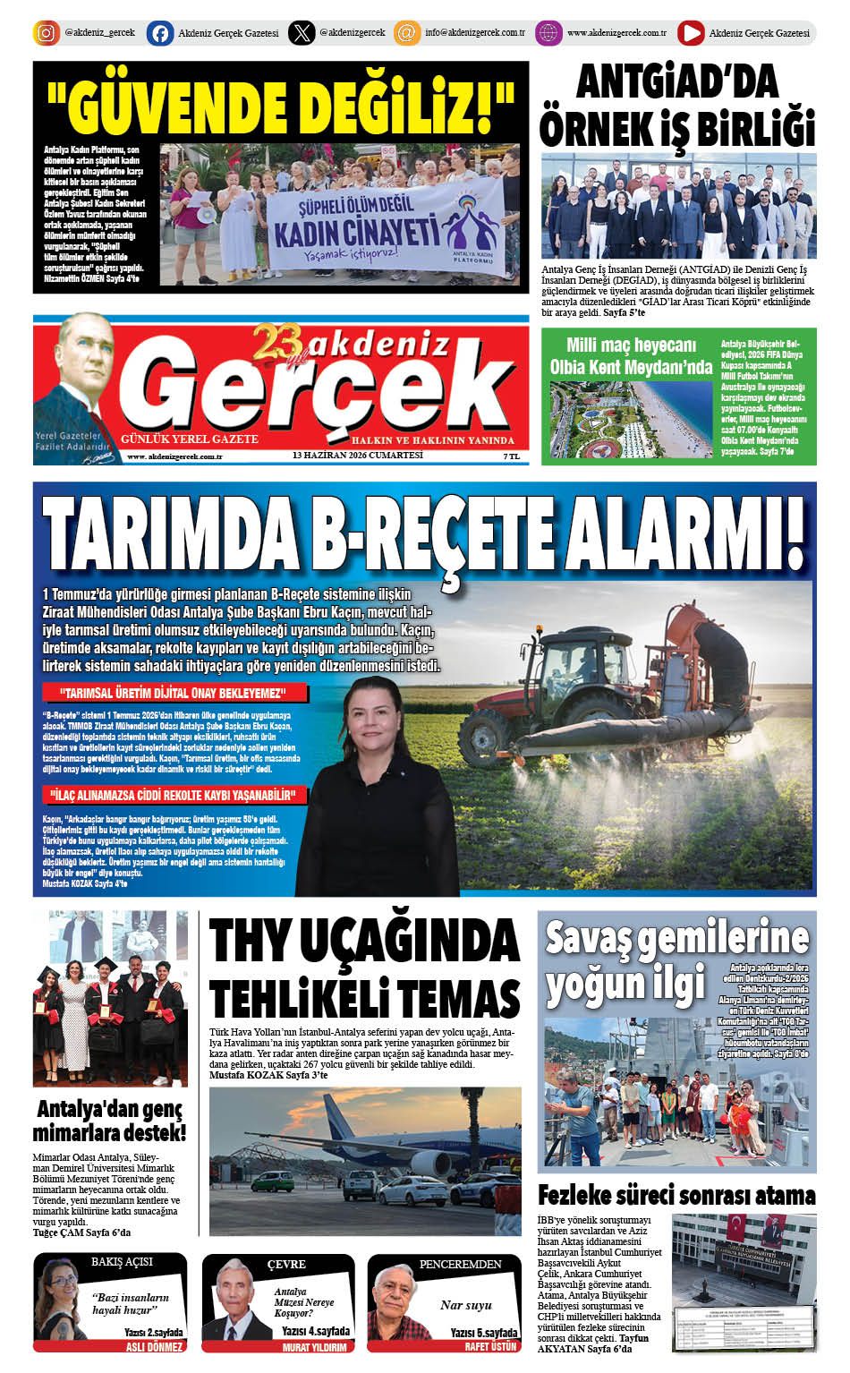https://www.akdenizgercek.com.tr/13 Haziran 2026