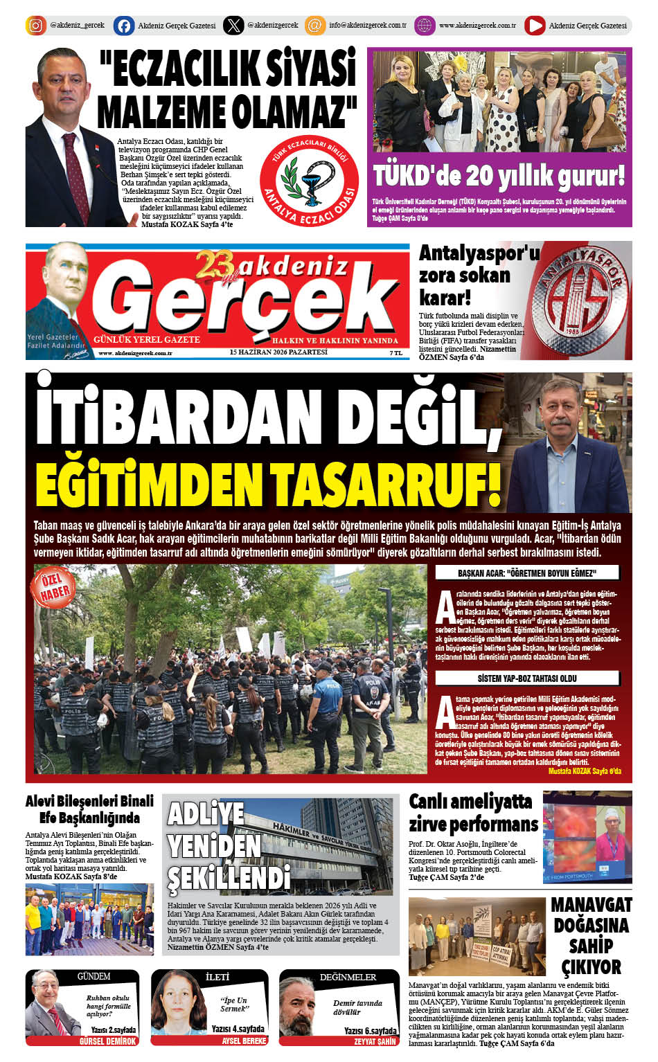 https://www.akdenizgercek.com.tr/15 Haziran 2026