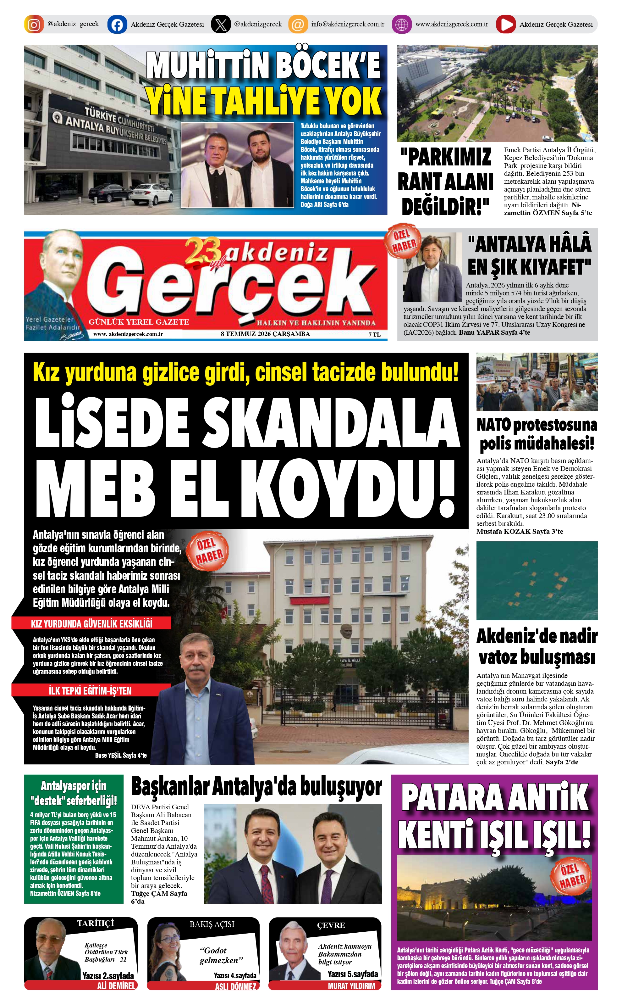 https://www.akdenizgercek.com.tr/8 Temmuz 2026