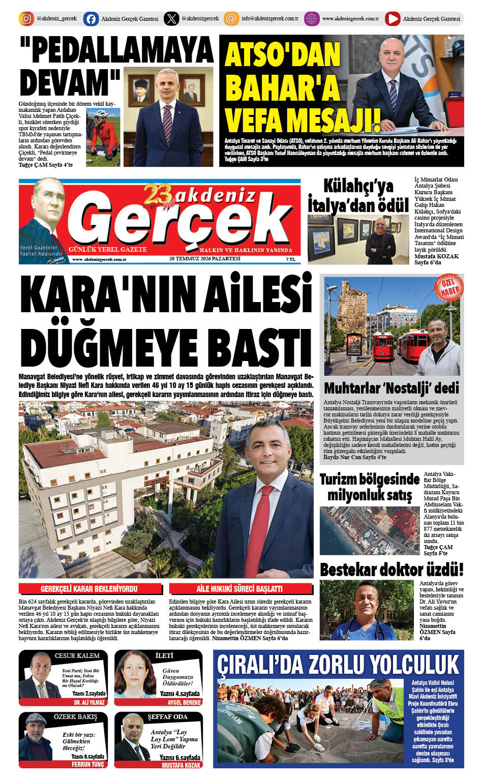 https://www.akdenizgercek.com.tr/20 TEMMUZ 2026