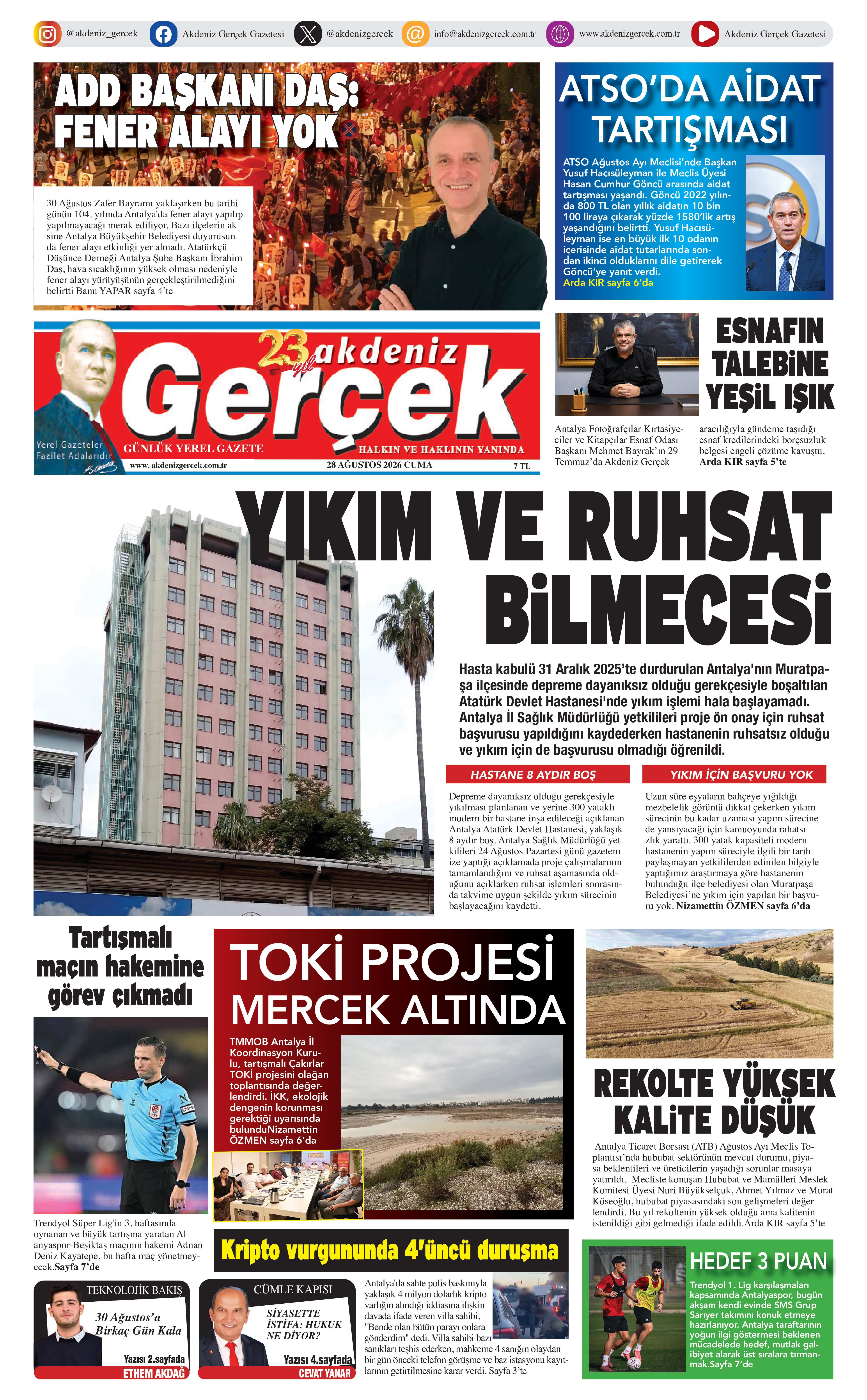 https://www.akdenizgercek.com.tr/28 Ağustos 2026