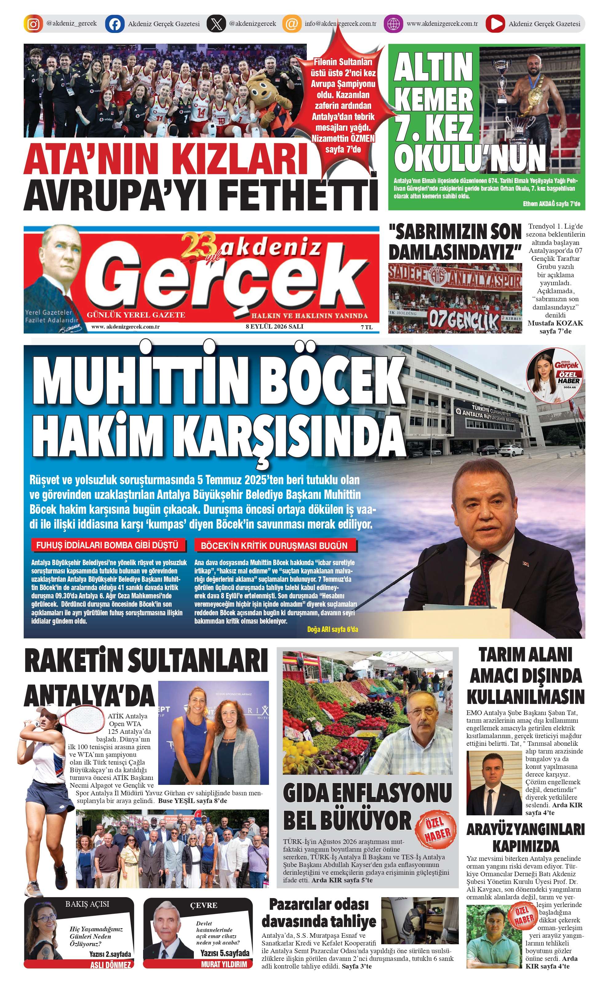 https://www.akdenizgercek.com.tr/8 Eylül 2026