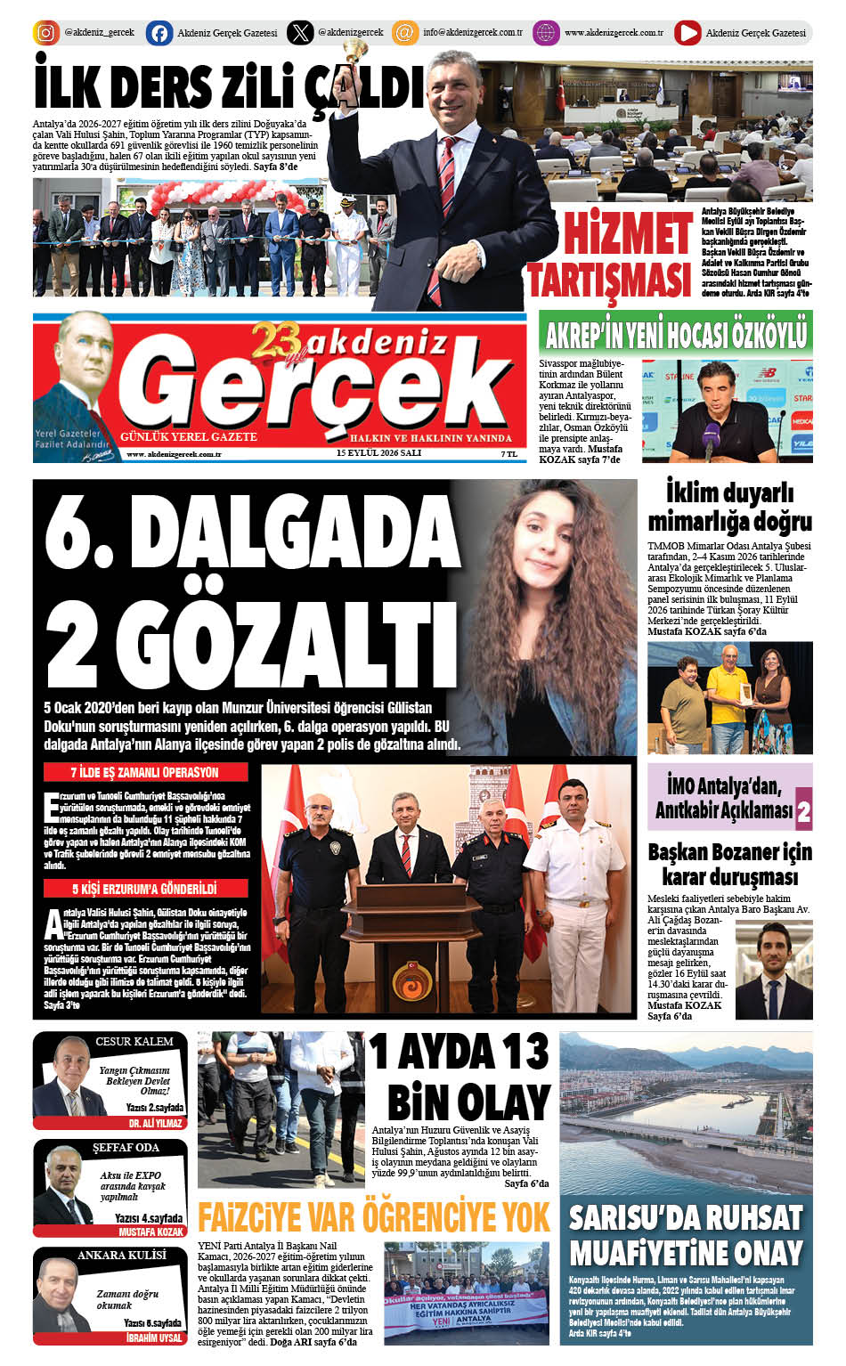 https://www.akdenizgercek.com.tr/15 Eylül 2026