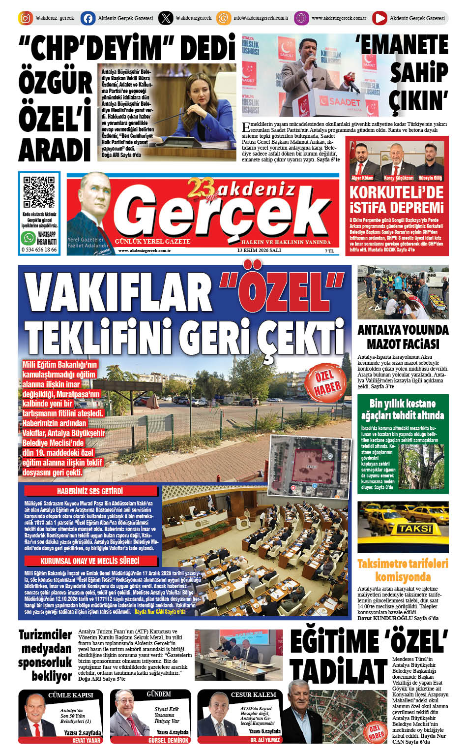 https://www.akdenizgercek.com.tr/13 Ekim 2026
