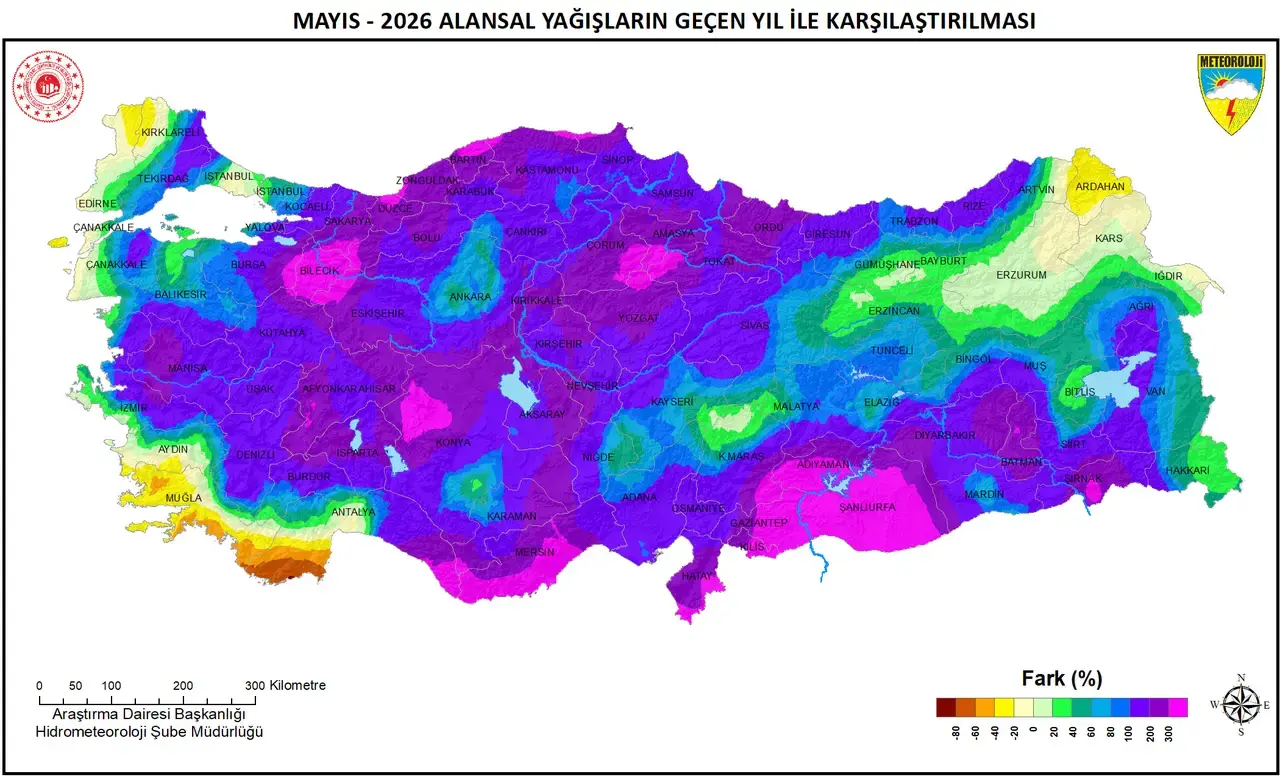 Türkiye Rekor Yağış Aldı, Antalya Kurudu! O İlçelerde Yüzde 60 Kuraklık Şoku 6