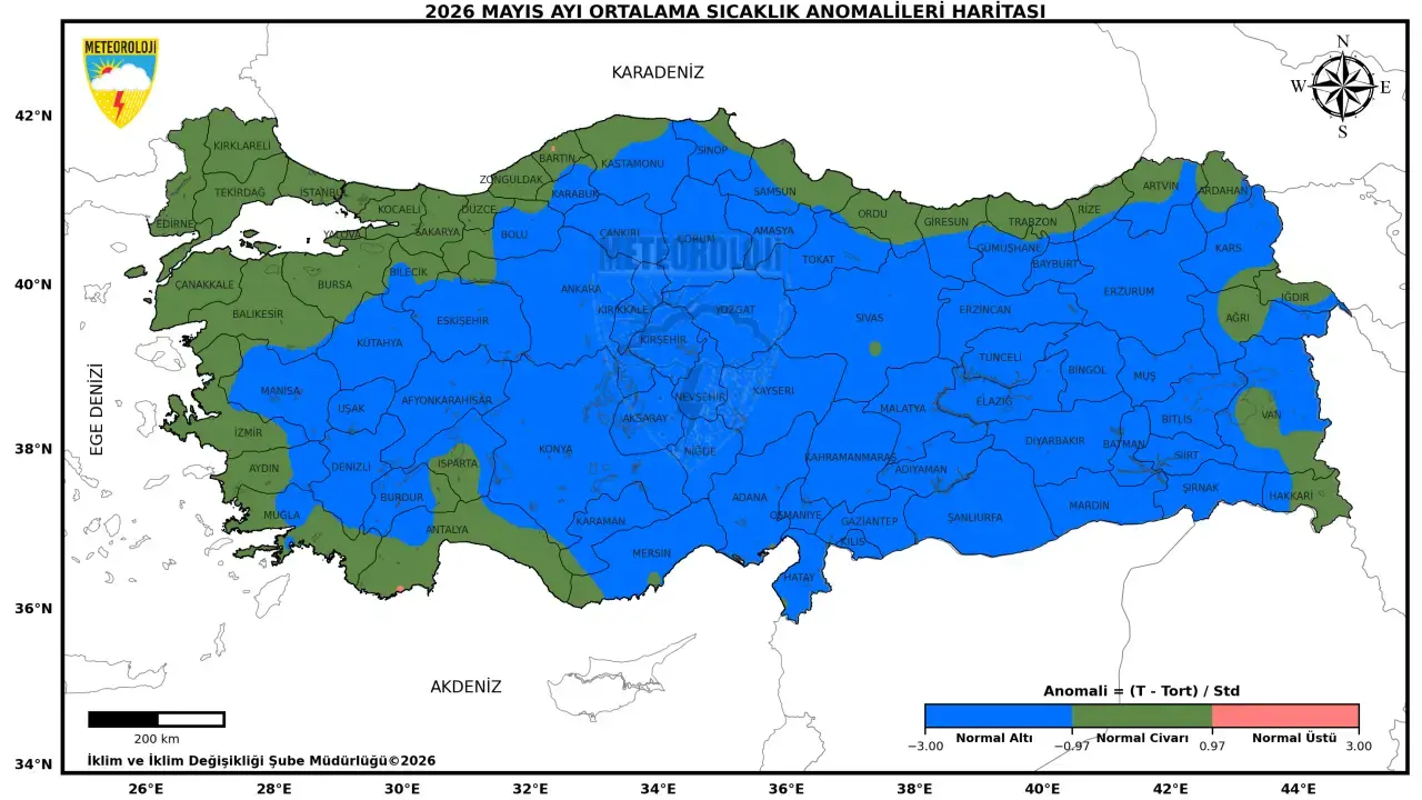 Son 56 Yılın En Soğuk 7'nci Mayıs'ı: Sıcaklıklar Dibe Vurdu! 4