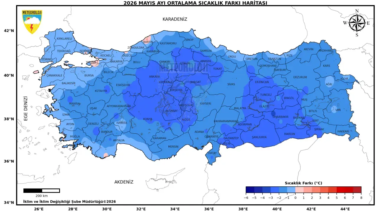 Son 56 Yılın En Soğuk 7'nci Mayıs'ı: Sıcaklıklar Dibe Vurdu! 5