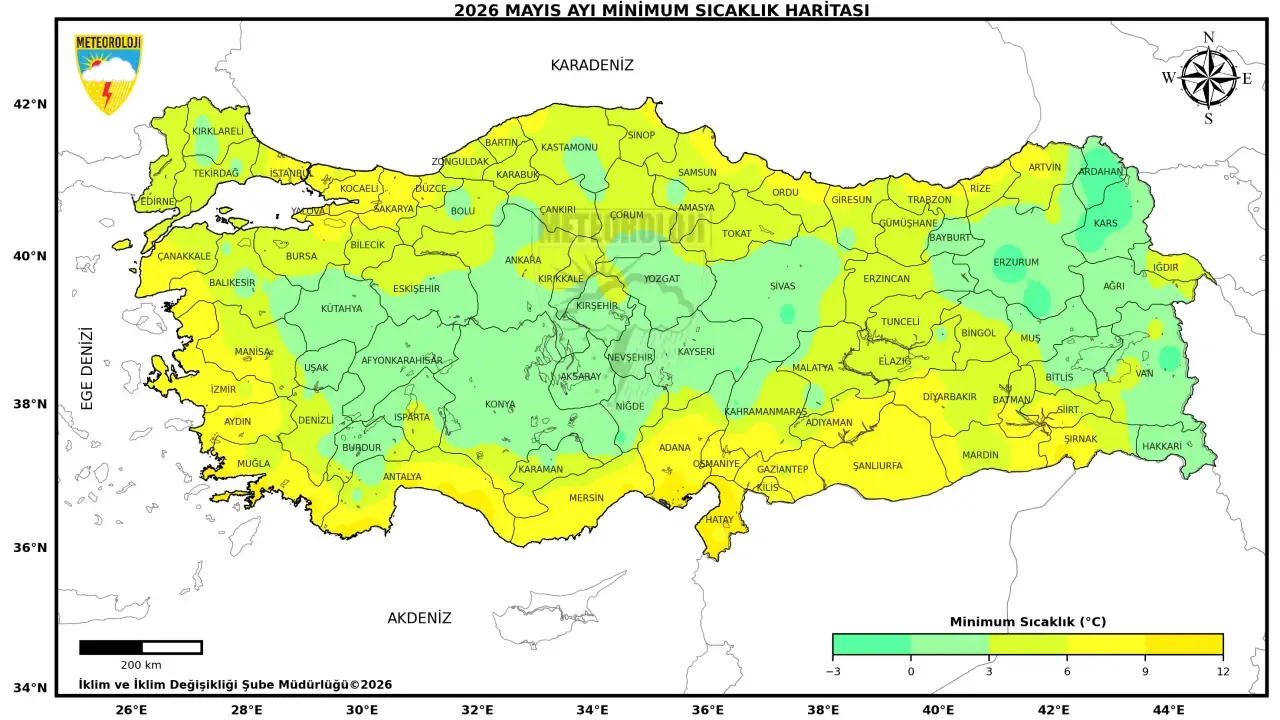 Son 56 Yılın En Soğuk 7'nci Mayıs'ı: Sıcaklıklar Dibe Vurdu! 3