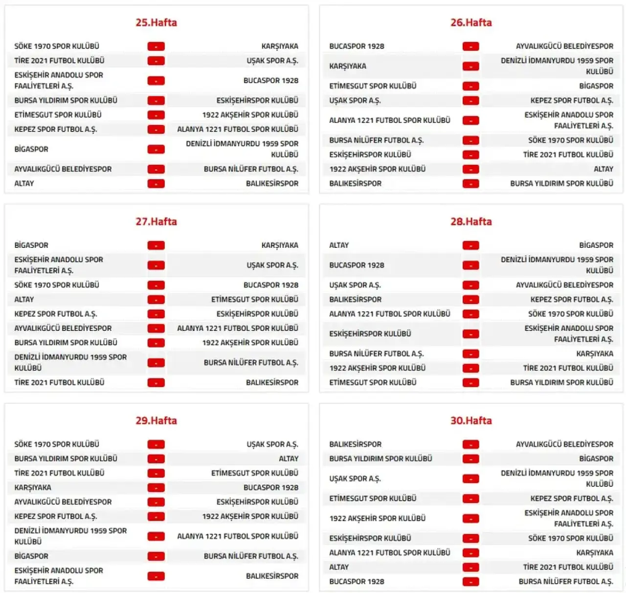 Kepezspor 2026-2027 Sezon 3. Lig 2. Grup Fikstürü Belli Oldu 7