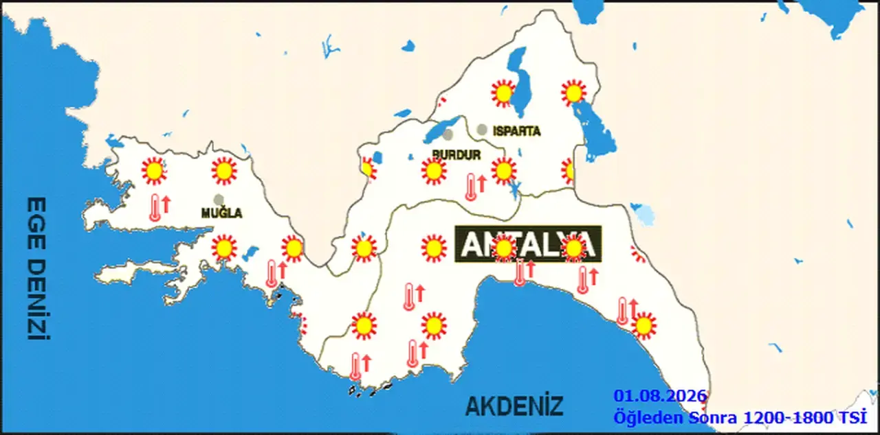 Antalya Kavurucu Sıcakların Cenderesinde 4