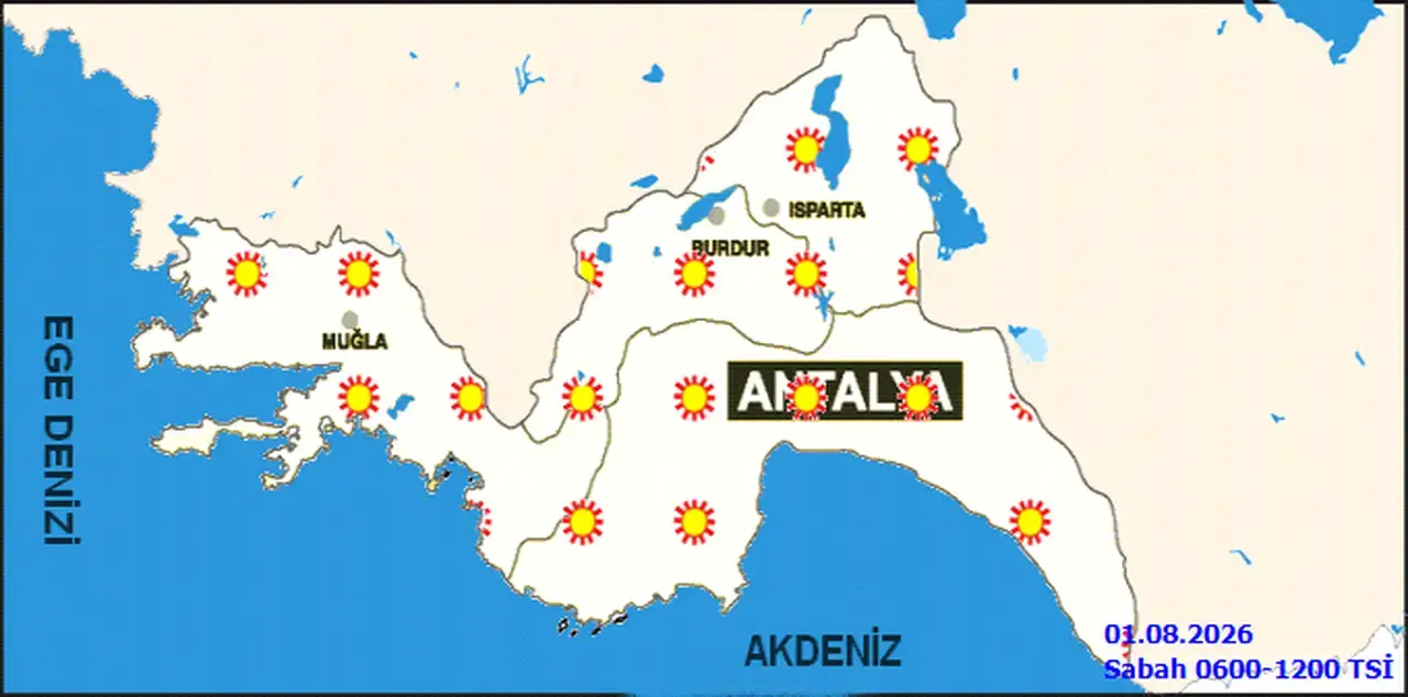 Antalya Kavurucu Sıcakların Cenderesinde 3