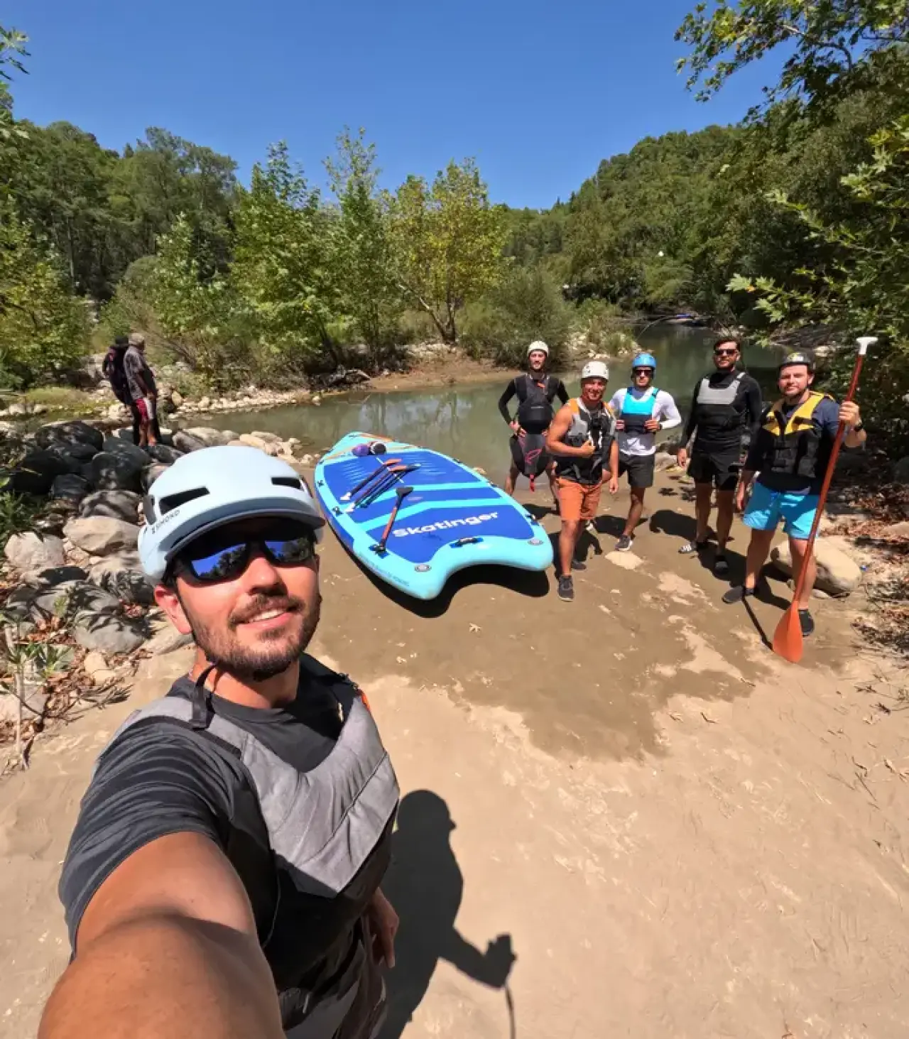 Köprülü Kanyon Parkuru 4 Metrelik Big SUP ile Geçildi 9