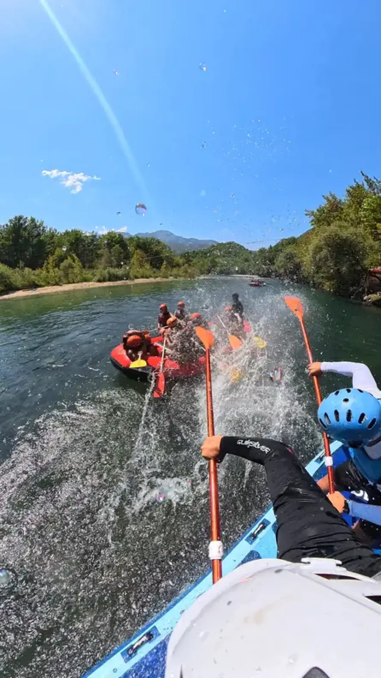 Köprülü Kanyon Parkuru 4 Metrelik Big SUP ile Geçildi 6