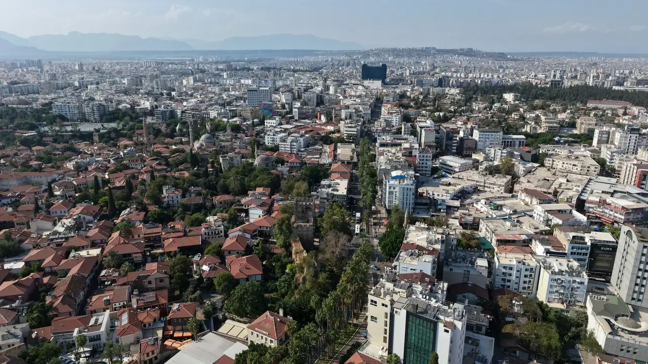 Kaleiçi Surları Gökyüzünden Görüntülendi 4