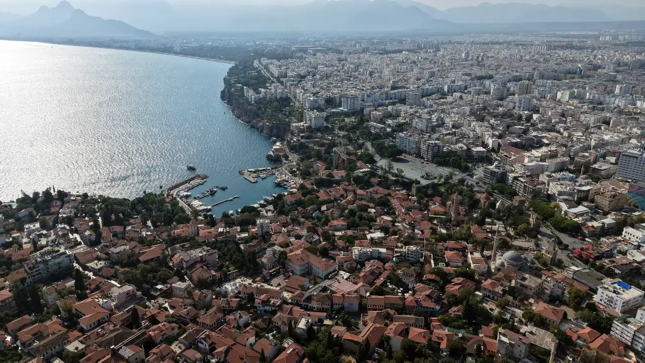 Kaleiçi Surları Gökyüzünden Görüntülendi 1