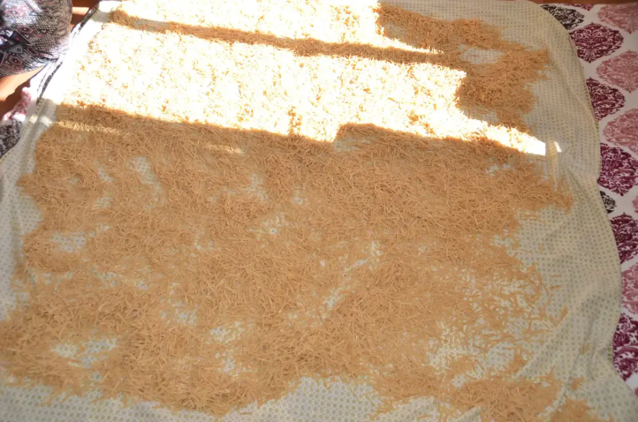 Akseki'de Kışlık Mesaisi: 120 Yumurtadan 30 Kilo Erişte 6