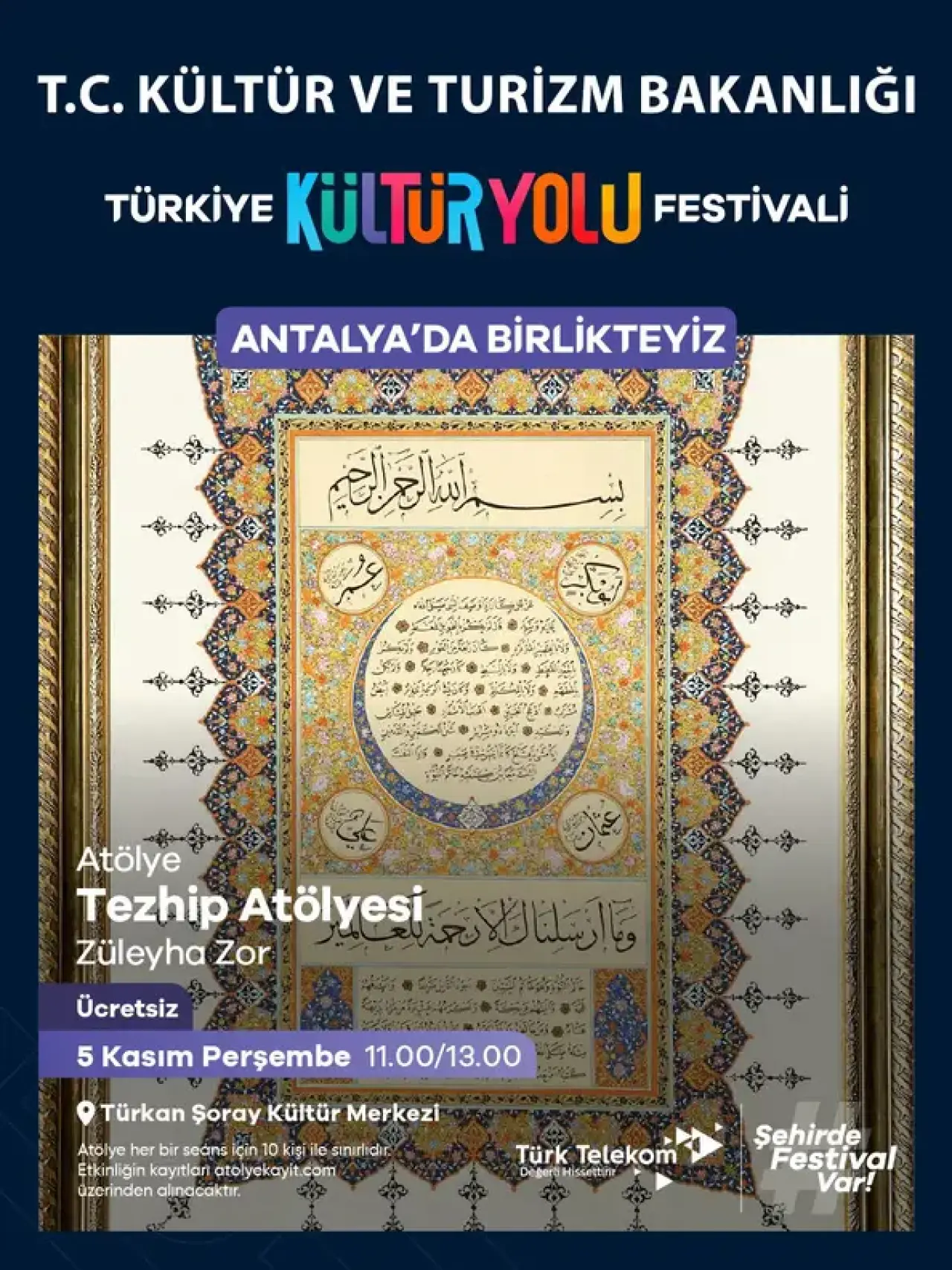 Antalya Kültür Yolu Festivali Programı Açıklandı 11